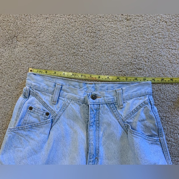 1990s Faded Distressed Zena Jeans. - Picture 6 of 13